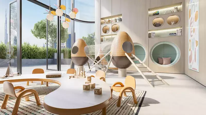 Kids Playing Area-One River Point